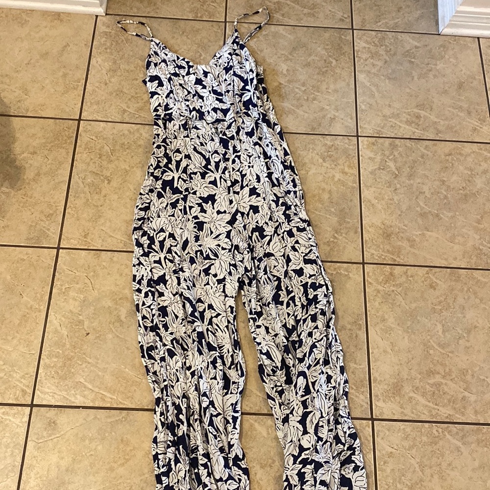 Top Shop Floral Jumpsuit Size 8